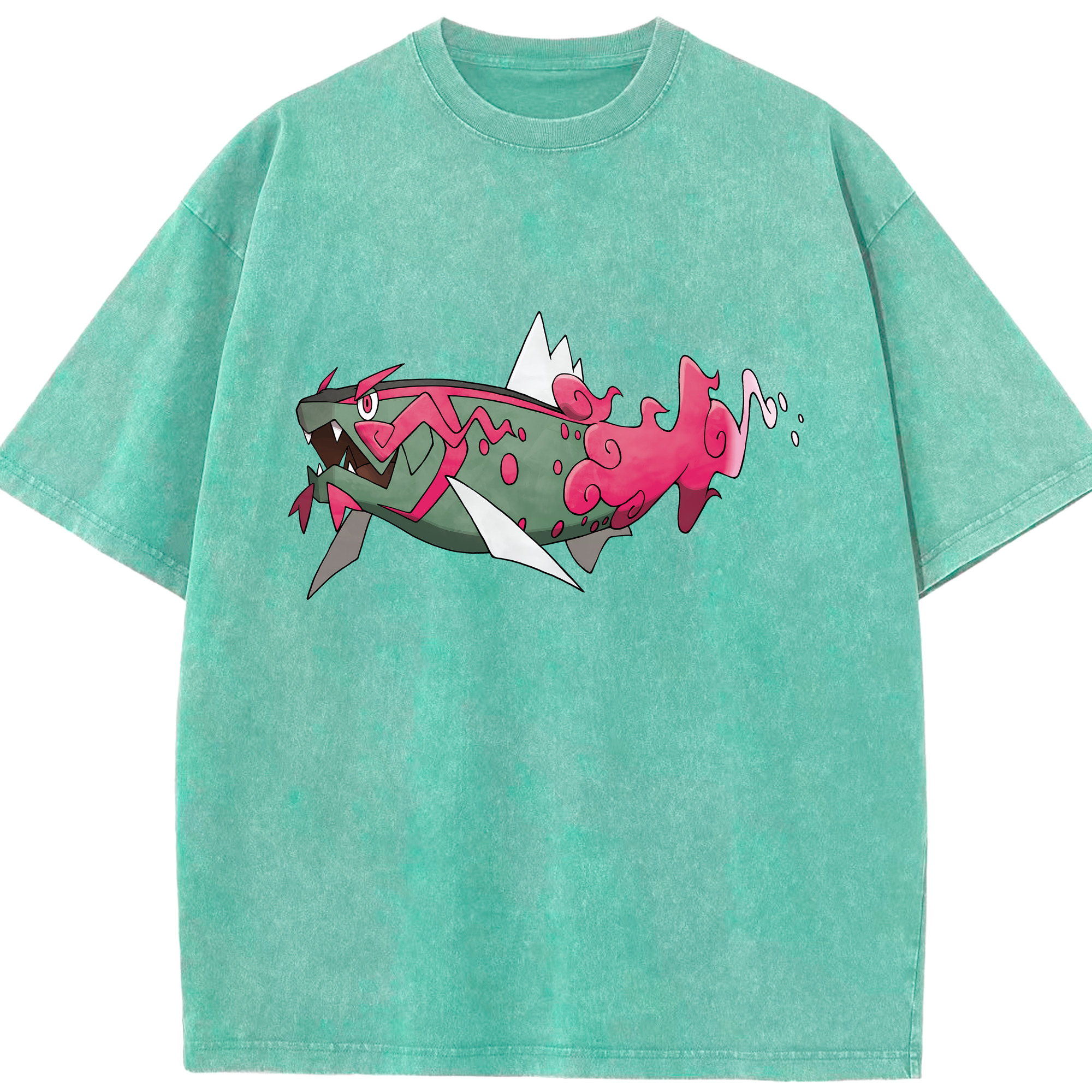 （画像用） ポケットモンスター Pokémon 綿100% ヴィンテージ風 半袖Tシャツ（フロントプリント）